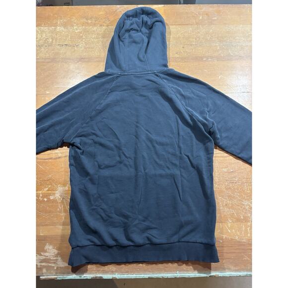 Under Armour Big Logo Hoodie Men’s Small Black Pullover Fleece Sweatshirt - Picture 5 of 6